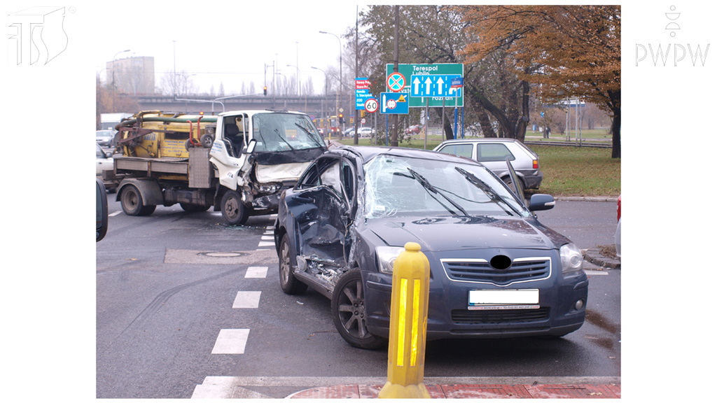 Której z tych czynności nie masz prawa wykonać, gdy uczestniczysz w wypadku